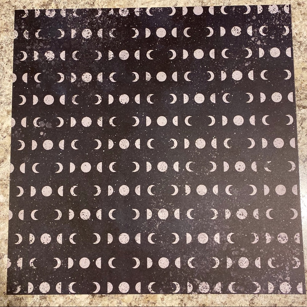 ☪️ dark moon phases art print